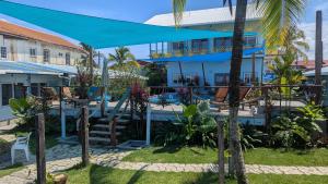 Zahrada ubytování Pachamama Bay Club