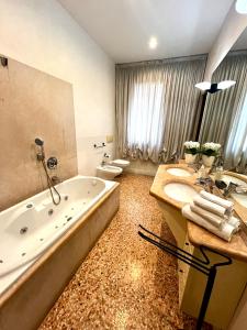 Koupelna v ubytování Locazione Turistica Joyful Padova