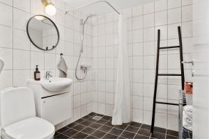 Koupelna v ubytování Ellevilde Boutique Hotel