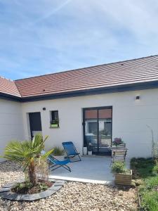 Zahrada ubytování Studette avec terrasse Comme à la maison + 17 fotografií