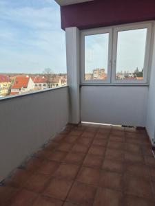 Balkón nebo terasa v ubytování Moni