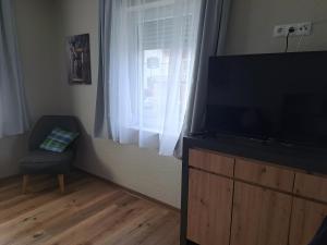 TV a/nebo společenská místnost v ubytování Gasthaus Sonne GbR
