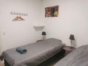 Letto o letti in una camera di Dorpszicht Yerseke centrum
