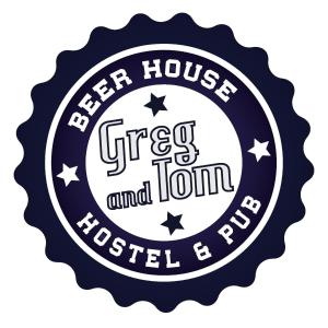 a stamp with the text free house gyp and lothium at Greg&Tom Beer House Hostel in Krakow