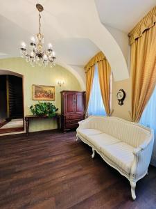 Postel nebo postele na pokoji v ubytování Prague Golden Age