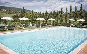 Het zwembad bij of vlak bij Podere Il Gioiello