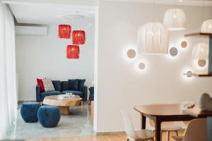 Posezení v ubytování iKu Urban Apartment + 37 fotografií