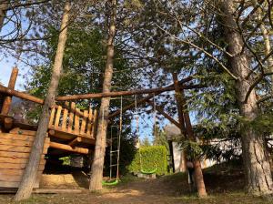 Zahrada ubytování Apartmány pod Rališkou