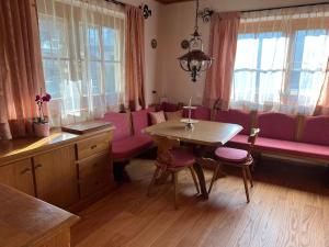 Istumisnurk majutusasutuses Hotel Kammerhof