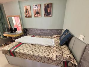 Ένα ή περισσότερα κρεβάτια σε δωμάτιο στο Mabo hotel