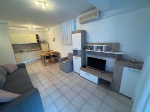 Kuchyň nebo kuchyňský kout v ubytování Apartment Pirun