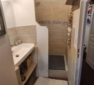 Ένα μπάνιο στο Charmant appartement Noailles Quartier typique et populaire du centre de Marseille +4 φωτογραφίες