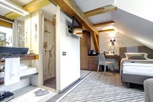 Koupelna v ubytování Michaelson Boutique Hotel & SPA Brícoła