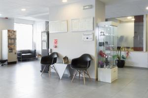 Zona de estar de Hotel Familia Conde