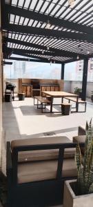 Χώρος καθιστικού στο Junior Suite Centro Internacional