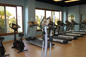 Fitness centrum a/nebo fitness zařízení v ubytování Lidya Sardes Hotel Thermal & SPA