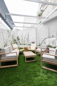 Posezení v ubytování Lôla Suites by Concept Flats