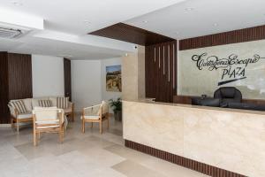 Гостиная зона в Apartamento en Bocagrande - Piscina, Jacuzzi y Mar