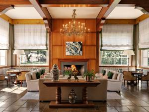 Uma área de estar em Hotel das Cataratas, A Belmond Hotel, Iguassu Falls