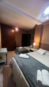 Giường trong phòng chung tại APARTOTEL oFFice CENTRAL +38 ảnh