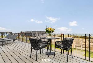 Svalir eða verönd á Waterfront Suite List auf Sylt