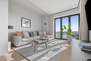 Posezení v ubytování Oceanview Suite List auf Sylt