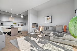 Kuchyň nebo kuchyňský kout v ubytování Oceanview Suite List auf Sylt