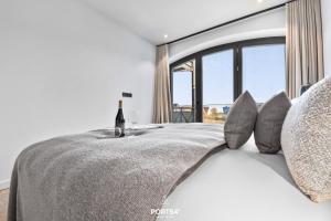 Postelja oz. postelje v sobi nastanitve Turtle Bay Suite List auf Sylt