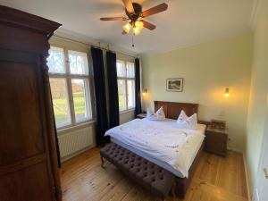 Ένα ή περισσότερα κρεβάτια σε δωμάτιο στο Spree Chalet - adults only