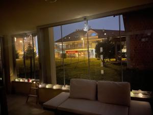 Posezení v ubytování Minihaus in Zagreb