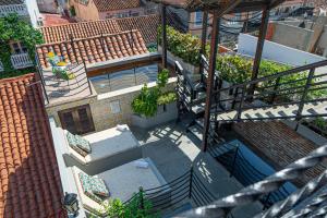 Balkón nebo terasa v ubytování Hotel Monaguillo de Getsemaní