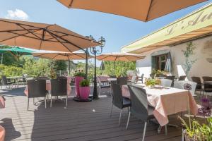Zahrada ubytování L'Auberge Campagnarde