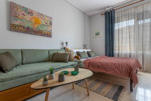 Voodi või voodid majutusasutuse Mellow Vibes toas