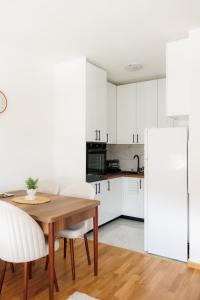 Dapur atau dapur kecil di Duma Apartment