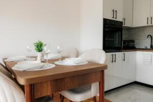 Dapur atau dapur kecil di Duma Apartment