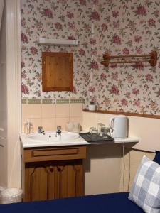 Kuchyň nebo kuchyňský kout v ubytování Edinburgh Travel Guest House