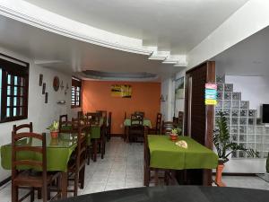 Istumisnurk majutusasutuses Pousada Aconchego do Tambaú