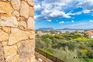 a view of the city from the wall of a castle at MoonLight Sea in Pittulongu