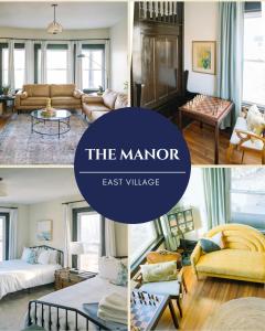 Ένα ή περισσότερα κρεβάτια σε δωμάτιο στο The Manor At East Village