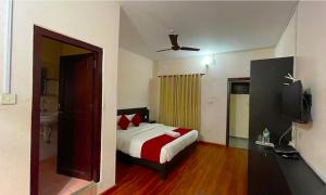 Μια τηλεόραση ή/και κέντρο ψυχαγωγίας στο Hotel Juju