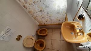 Et badeværelse på Olimpo Hostel