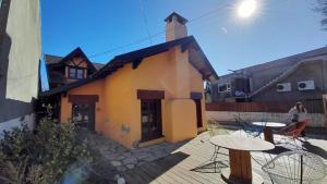 Bygningen som pensionatet ligger i