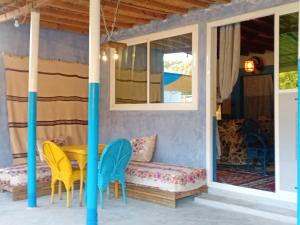 A seating area at Dar zitouna