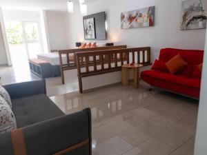 Posezení v ubytování Praslin Paradise