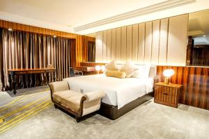 Postel nebo postele na pokoji v ubytování Moty Hotel + 35 fotografií