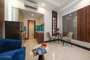 Posezení v ubytování Infinity HaNoi Hotel & Travel