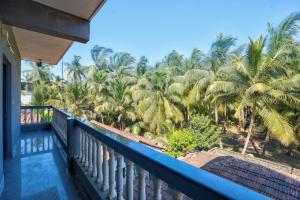 Balkón nebo terasa v ubytování Beach Edge Calangute