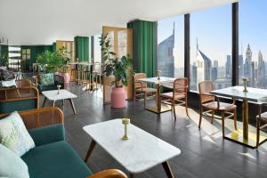 Posezení v ubytování voco Dubai by IHG