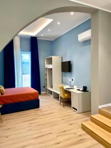 Ένα ή περισσότερα κρεβάτια σε δωμάτιο στο Home 109 Luxury Rooms