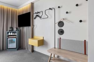 Kuchyň nebo kuchyňský kout v ubytování Spark by Hilton Vienna Messe Prater